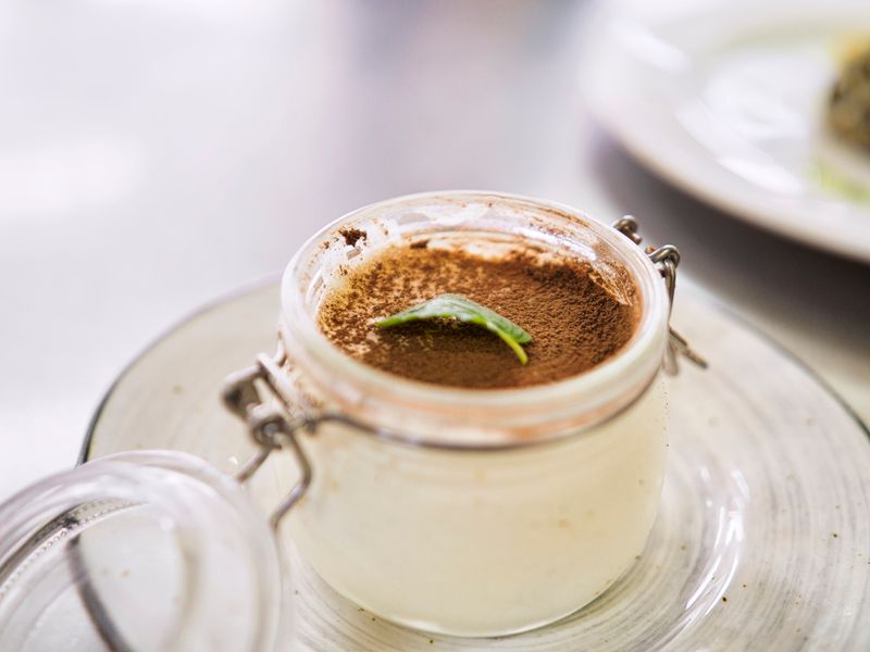 Schokoladenkuchen Tiramisu mit Mascarpone